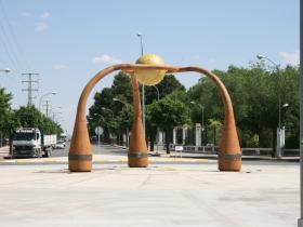 La Unión Escultura Manzanares